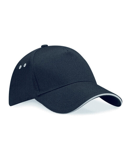 Beechfield Ultimate 5 Panel Cap Sandwich Peak - Image 18