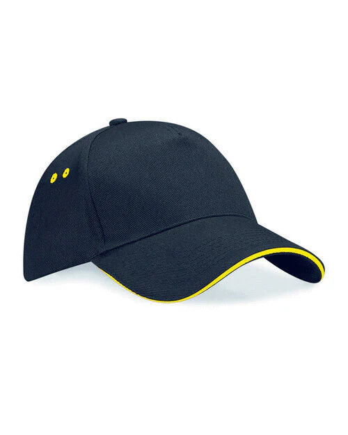Beechfield Ultimate 5 Panel Cap Sandwich Peak - Image 22