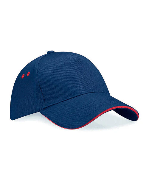 Beechfield Ultimate 5 Panel Cap Sandwich Peak - Image 25