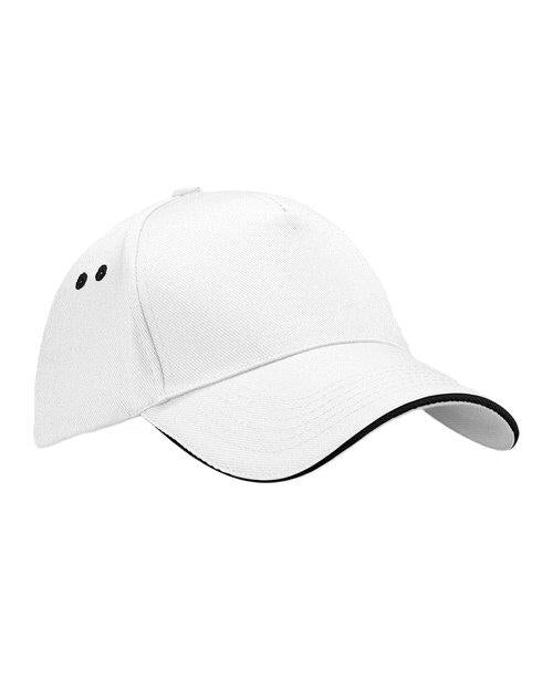 Beechfield Ultimate 5 Panel Cap Sandwich Peak - Image 28