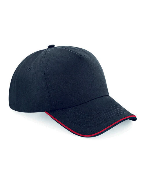 Beechfield Authentic 5 Panel Cap Piped Peak - Image 12