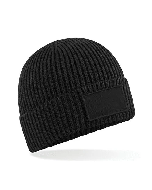 Beechfield Fashion Patch Beanie - Image 3
