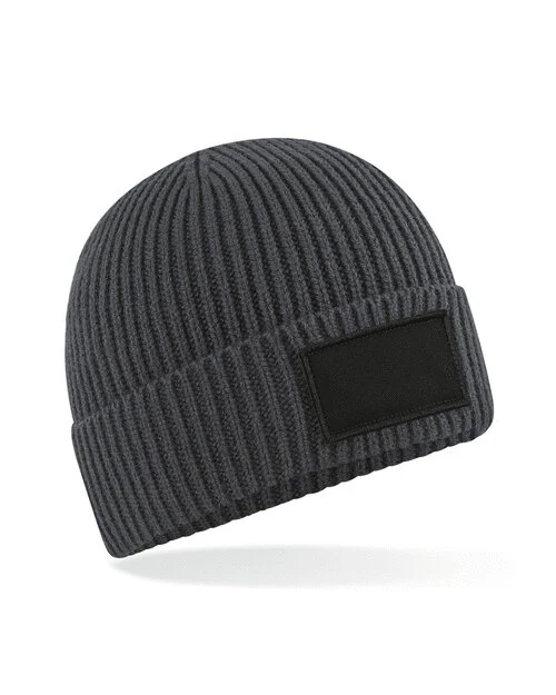 Beechfield Fashion Patch Beanie - Image 4