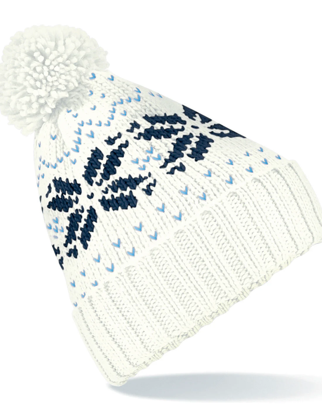 Beechfield Fair Isle Snowstar Beanie - Image 5