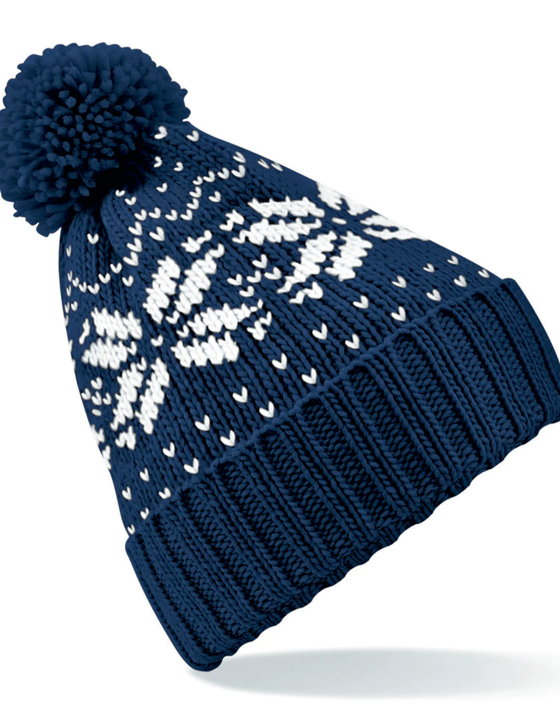 Beechfield Fair Isle Snowstar Beanie - Image 6