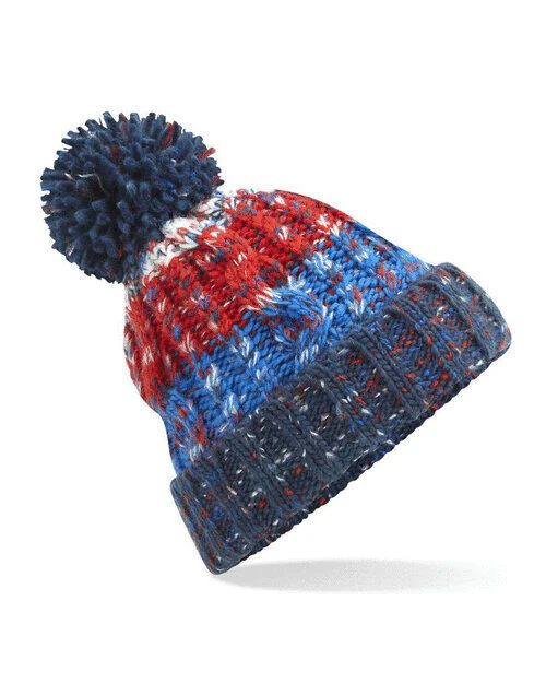 Beechfield Corkscrew Pom Pom Beanie - Image 8