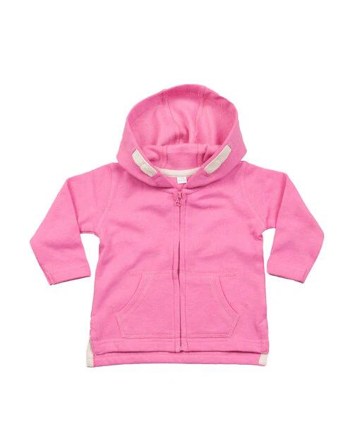Babybugz Baby Zipped Hoodie - BZ32B - Image 3