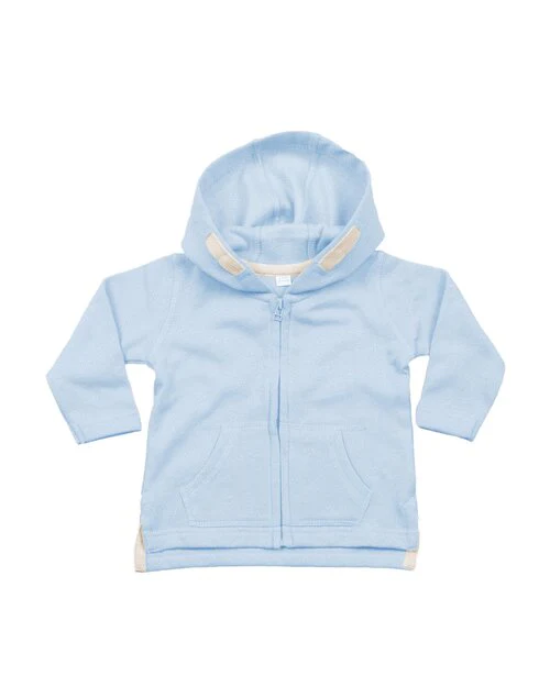 Babybugz Baby Zipped Hoodie - BZ32B - Image 4