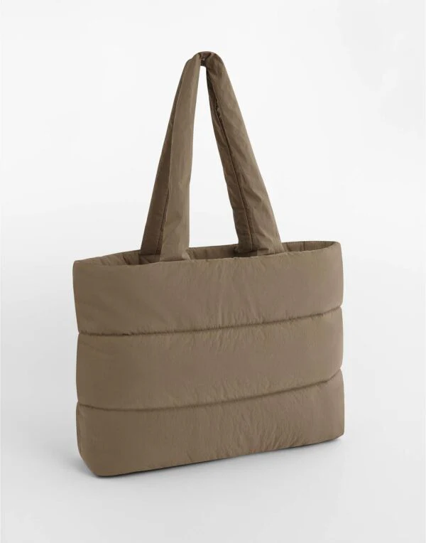 Bagbase Quilted Tote Bag - Image 3