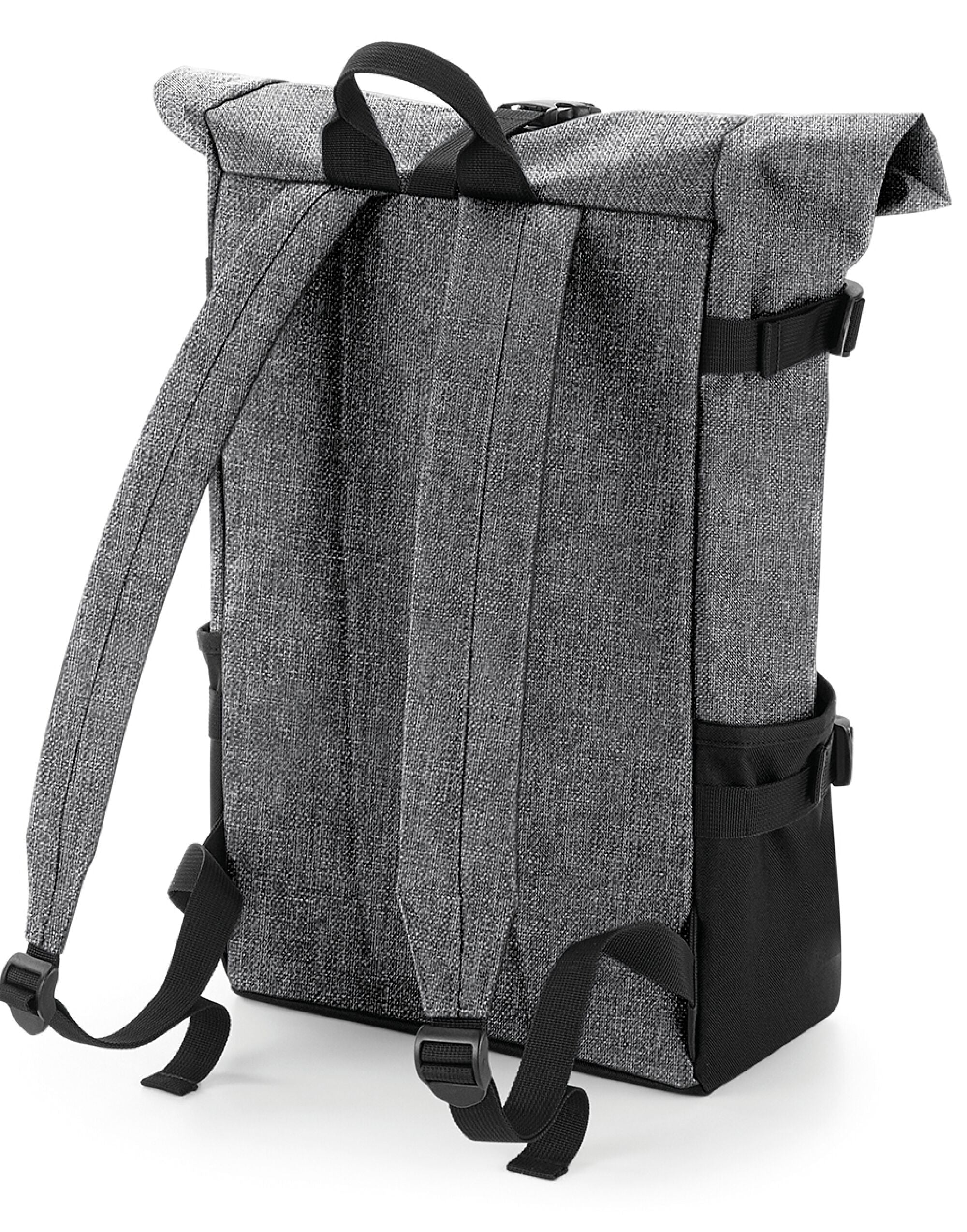 Bagbase Block Roll-Top Backpack - Image 5