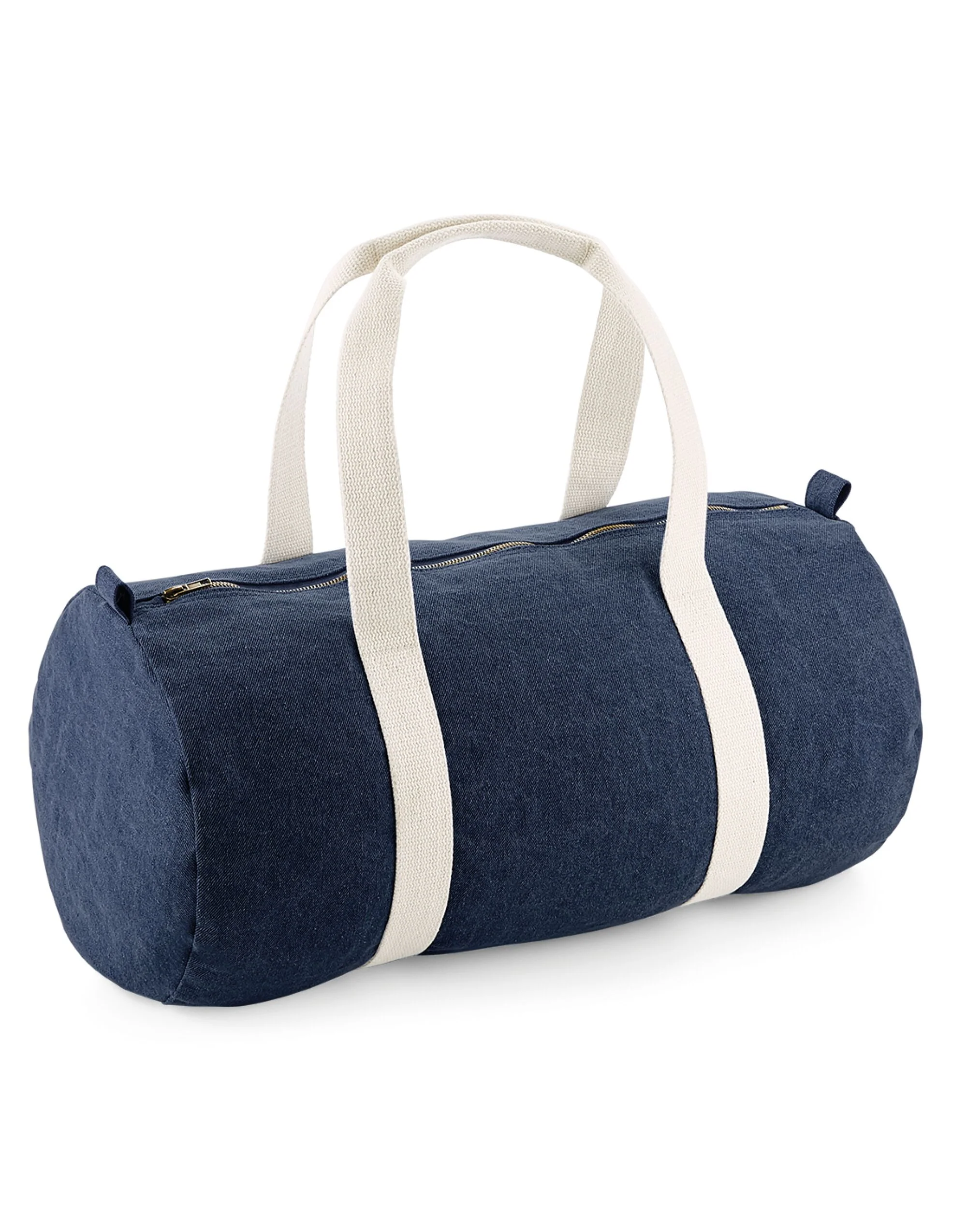 Bagbase Denim Barrel Bag