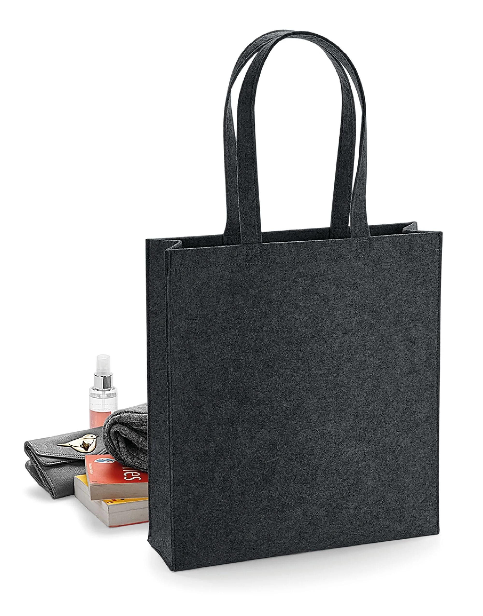 Bagbase Felt Tote Bag - Image 3