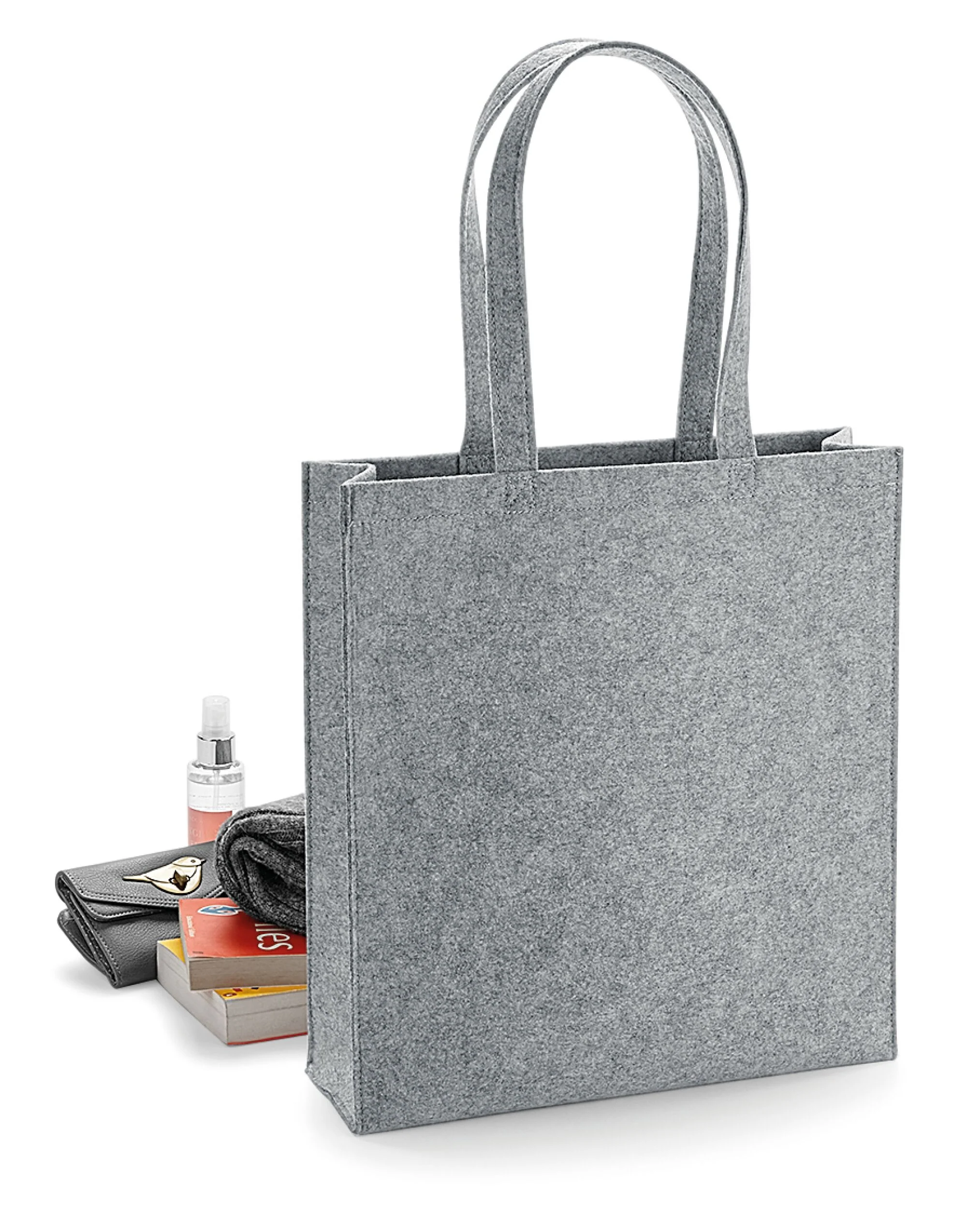 Bagbase Felt Tote Bag - Image 5