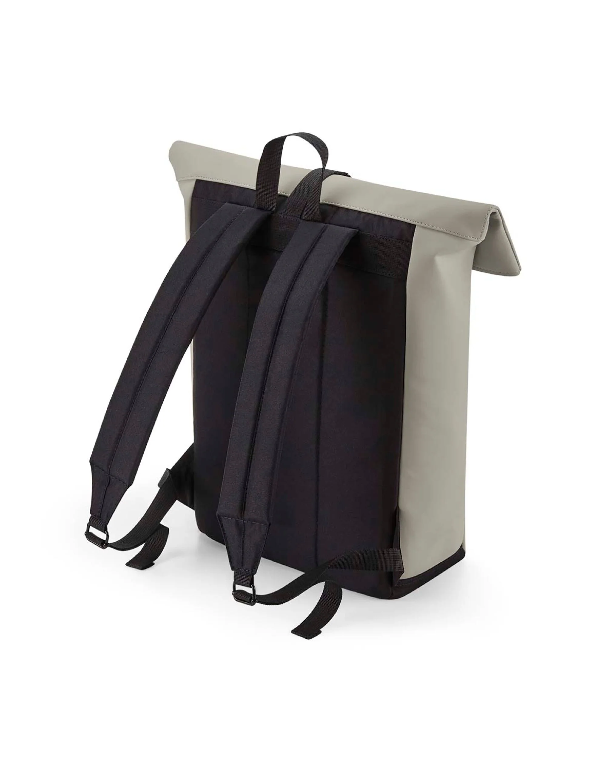 Bagbase Matte PU Roll-Top Backpack - Image 5
