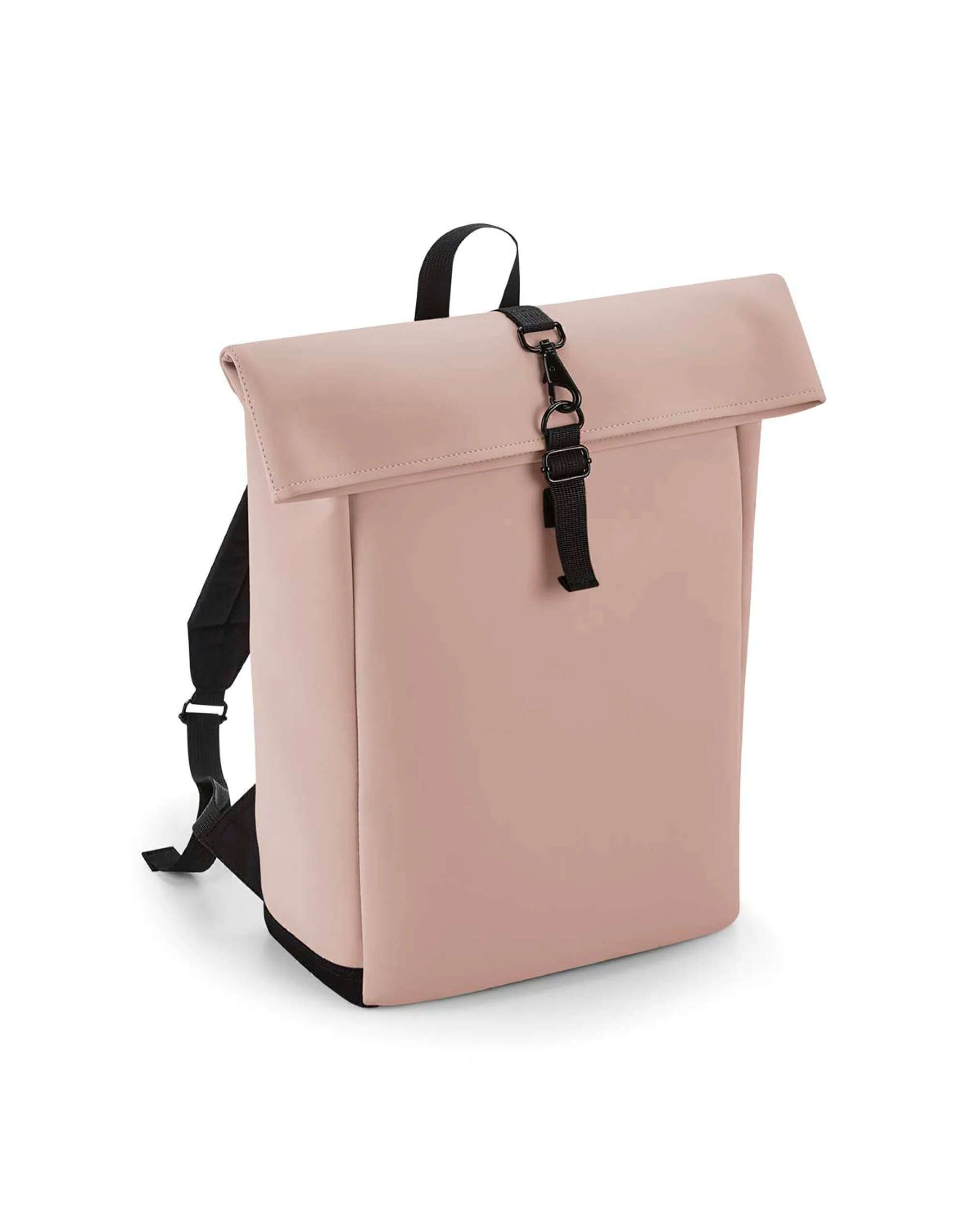Bagbase Matte PU Roll-Top Backpack - Image 6