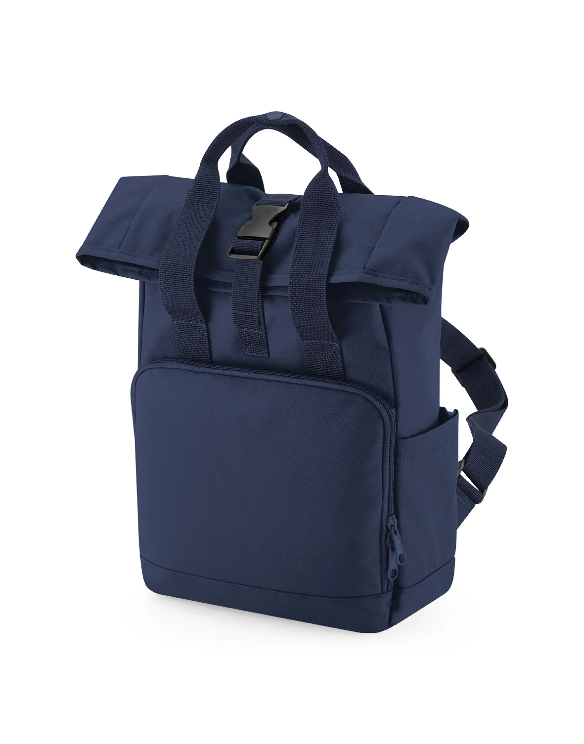 Bagbase Recycled Mini Twin Handle Roll-Top Backpack - Image 10
