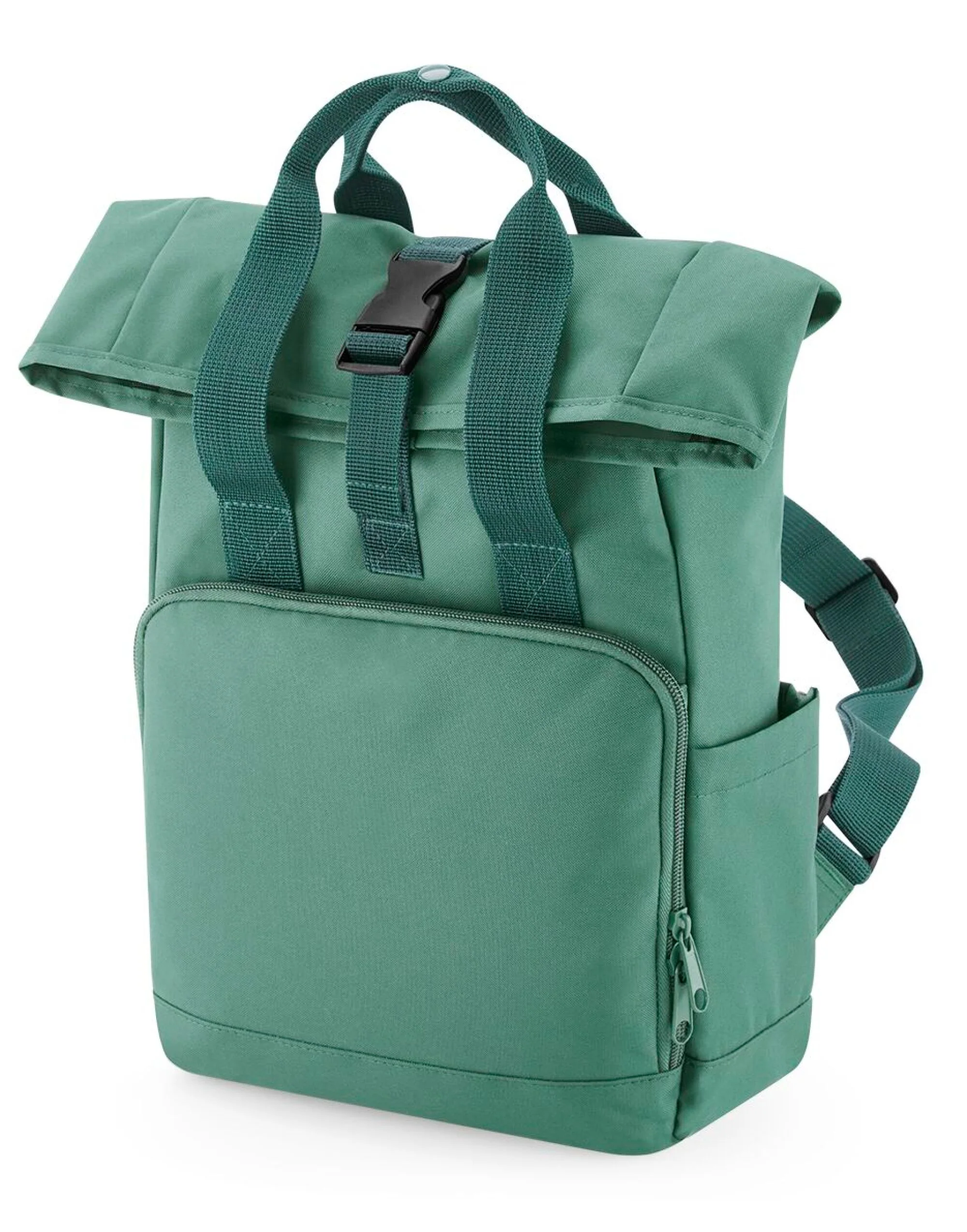Bagbase Recycled Mini Twin Handle Roll-Top Backpack - Image 12