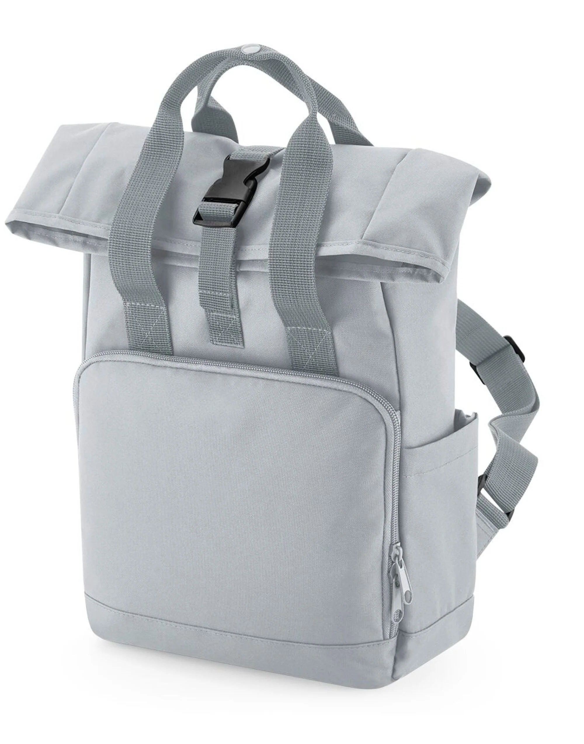 Bagbase Recycled Mini Twin Handle Roll-Top Backpack - Image 6