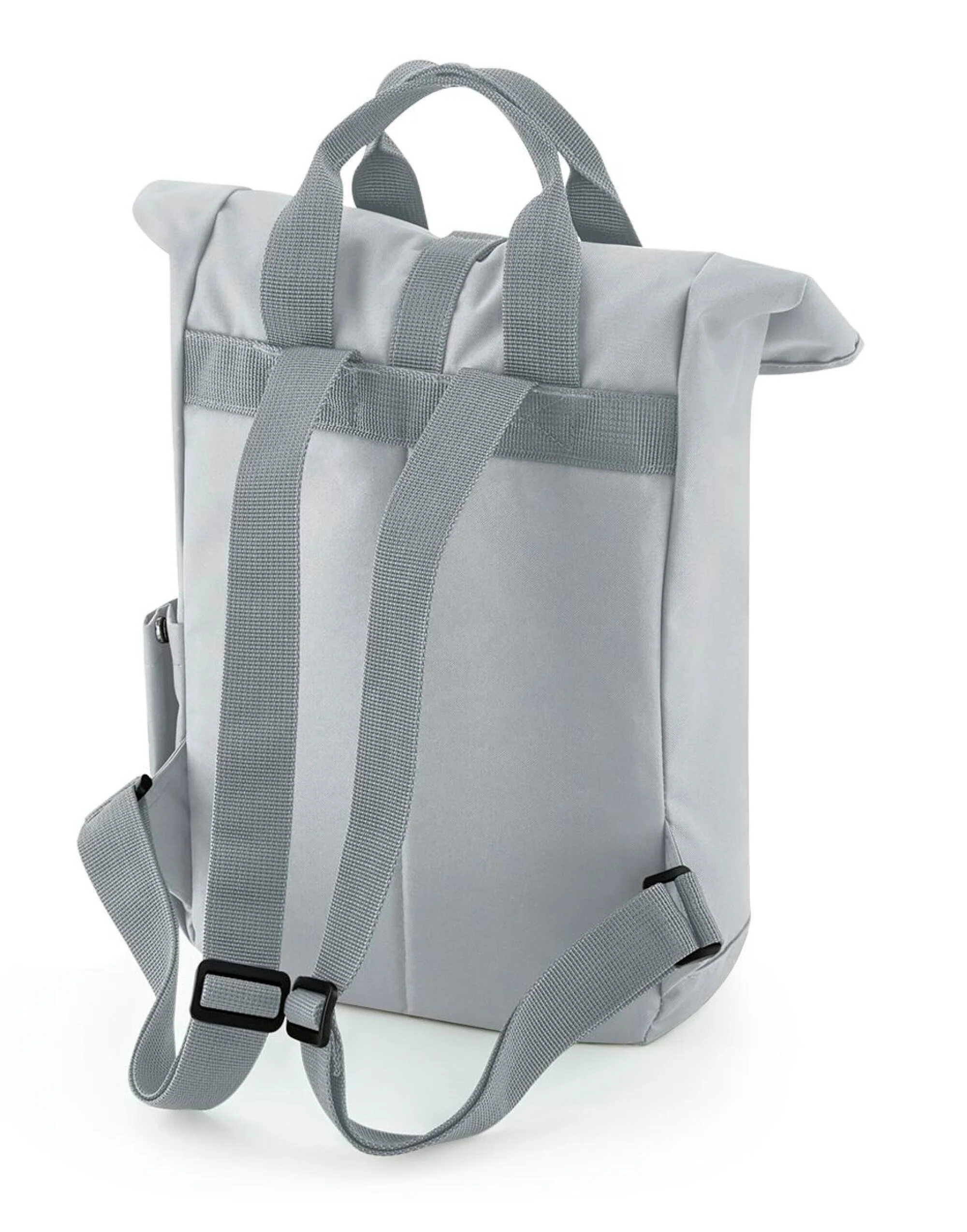Bagbase Recycled Mini Twin Handle Roll-Top Backpack - Image 7