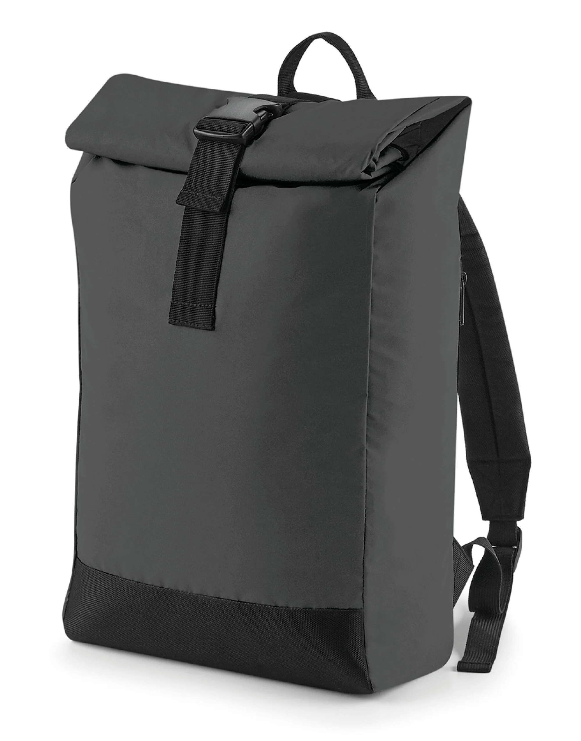 Bagbase Reflective Roll-Top Backpack - Image 3