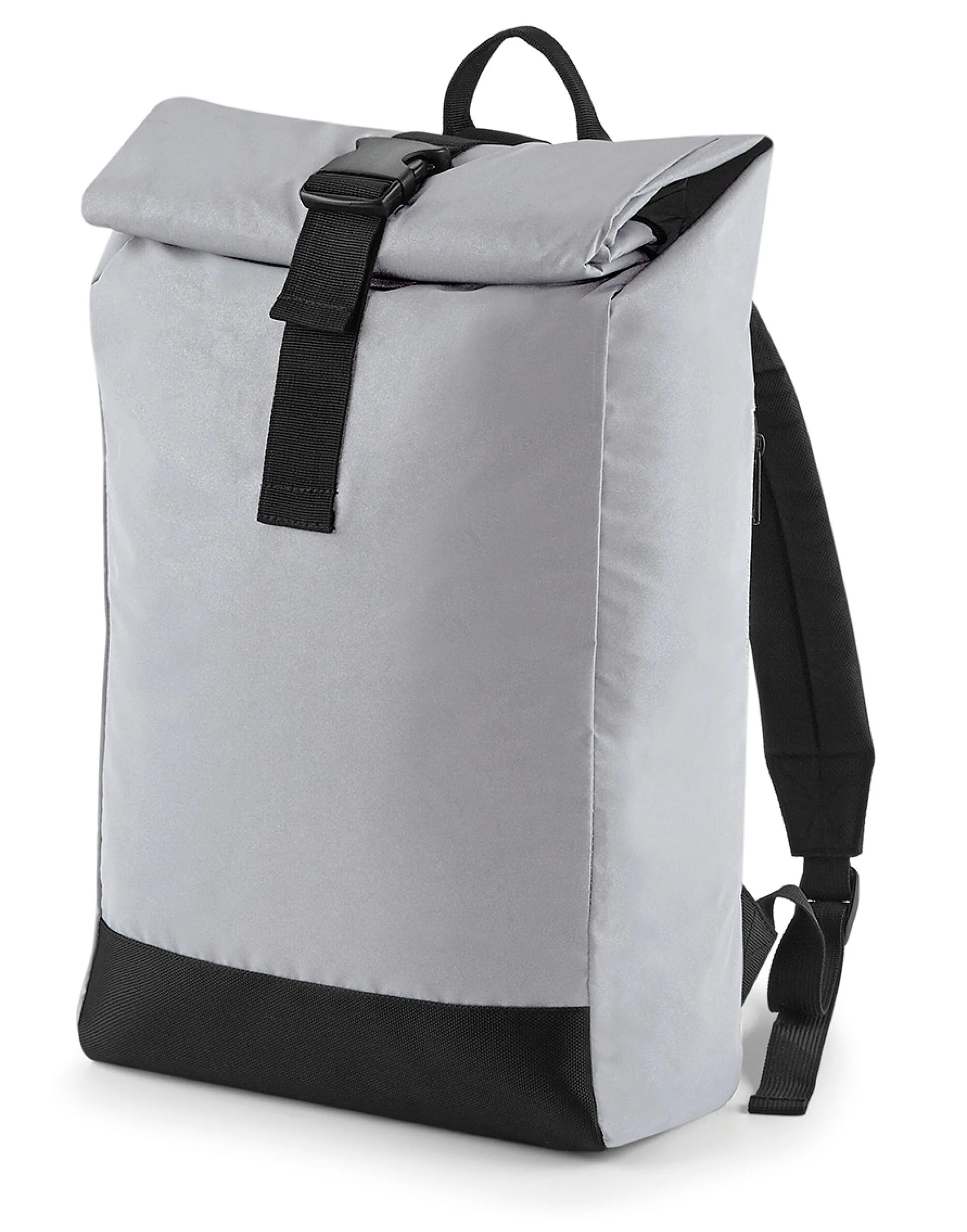 Bagbase Reflective Roll-Top Backpack - Image 4