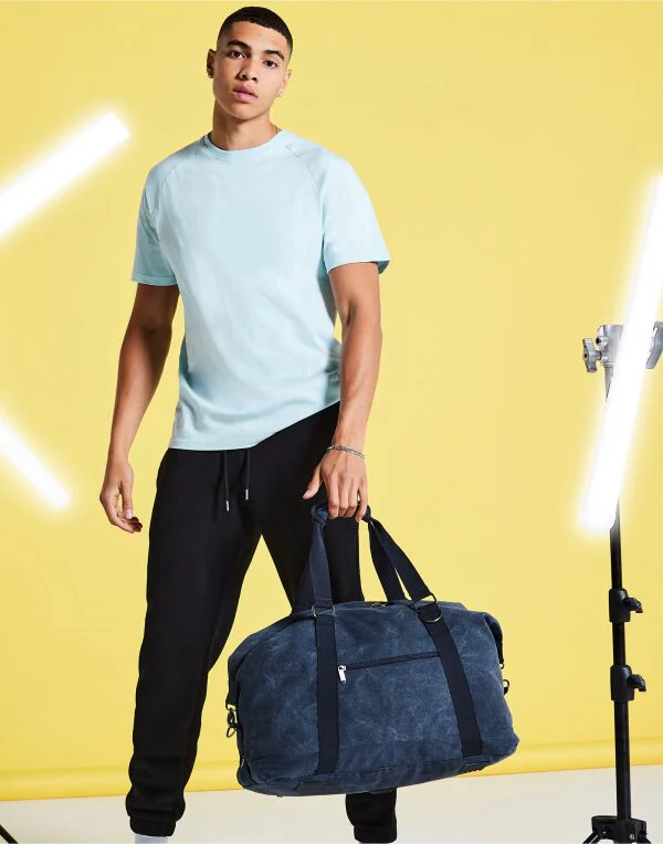 Bagbase Vintage Canvas Weekender - Image 2