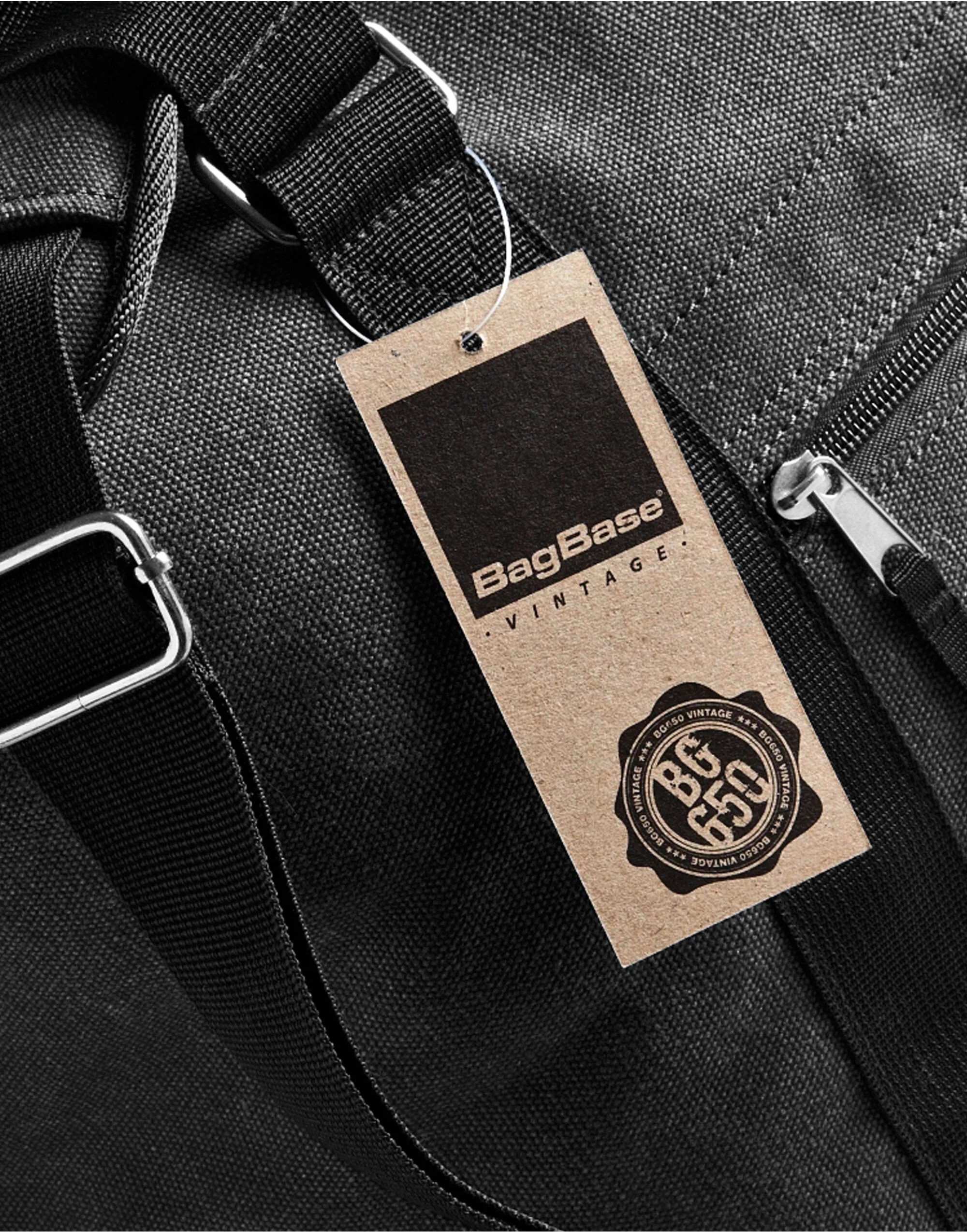Bagbase Vintage Canvas Weekender - Image 8