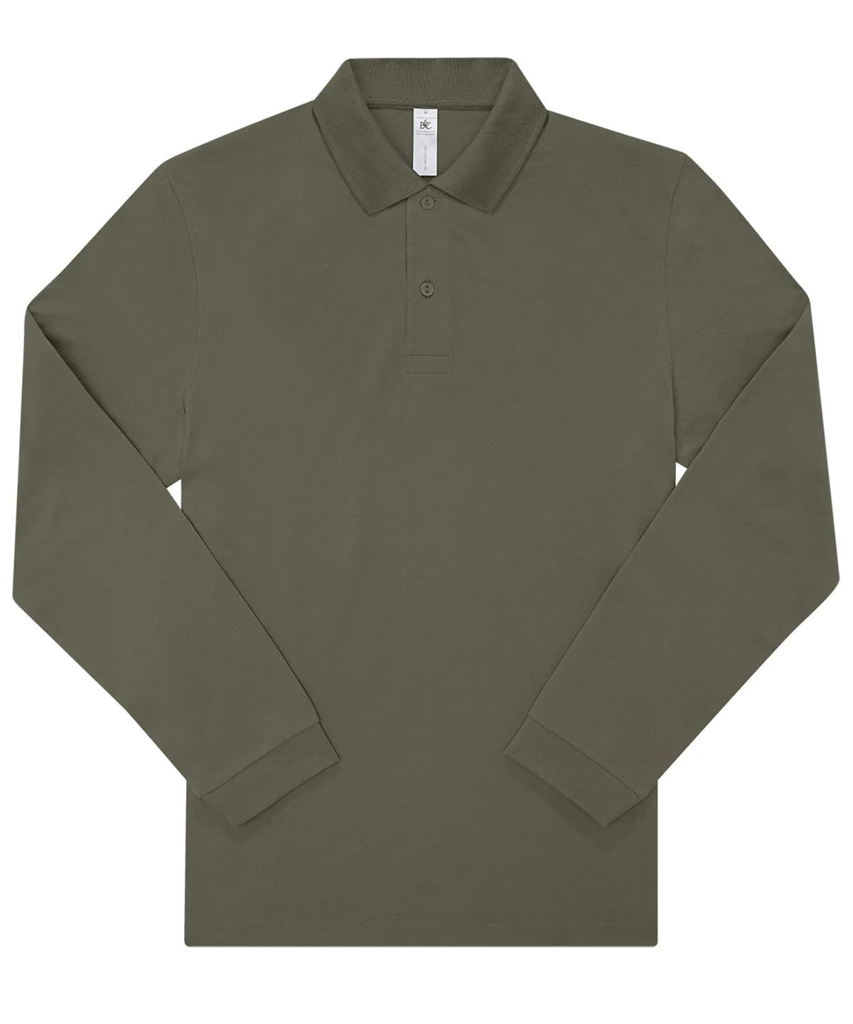 B&c Collection My Polo 180 Lsl Long Sleeve Polo - Image 3