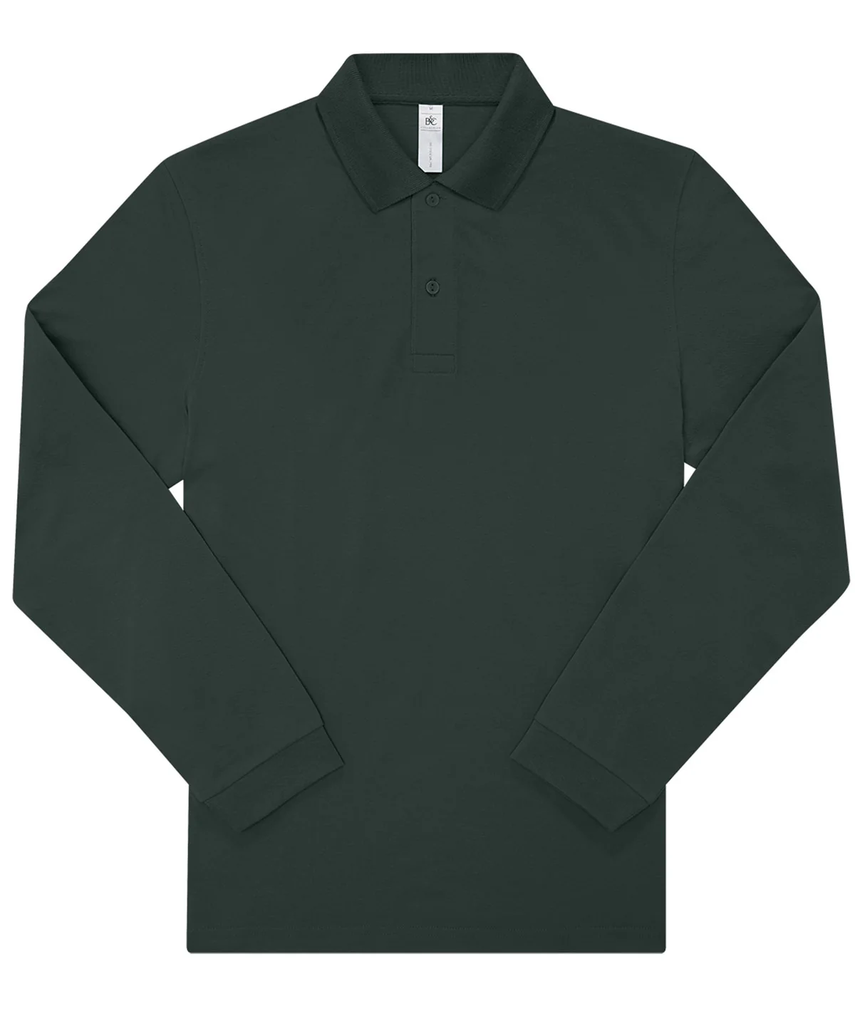 B&c Collection My Polo 180 Lsl Long Sleeve Polo - Image 4
