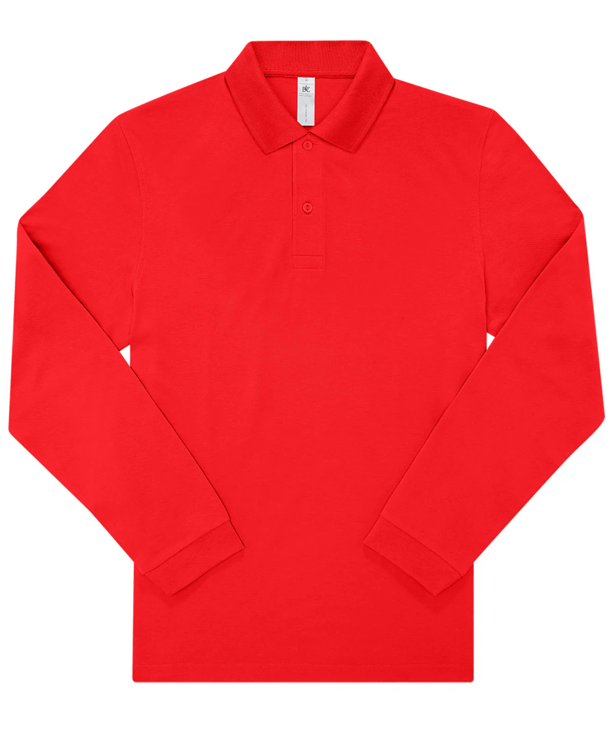 B&c Collection My Polo 180 Lsl Long Sleeve Polo - Image 9