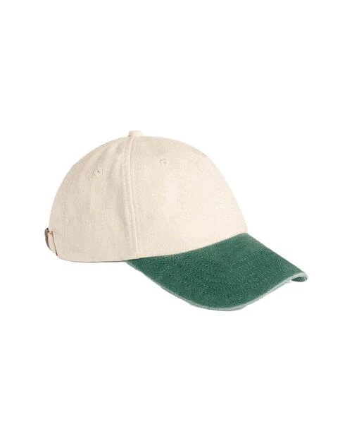 Beechfield Contrast Peak Vintage Cap - Image 2