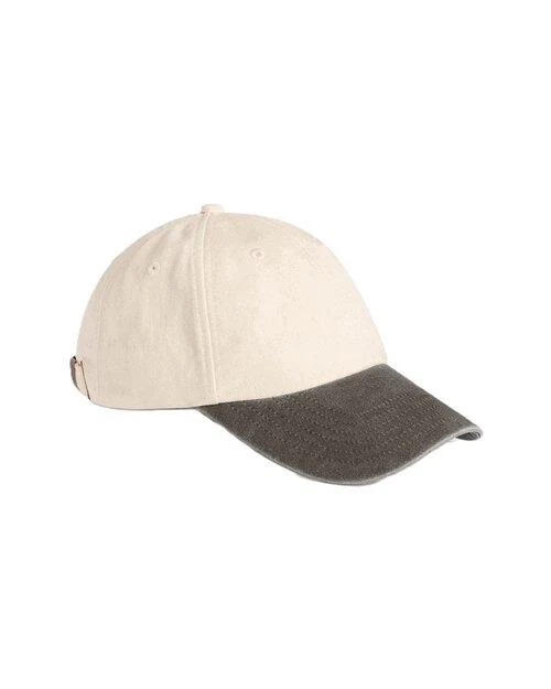 Beechfield Contrast Peak Vintage Cap - Image 3