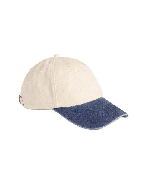Beechfield Contrast Peak Vintage Cap - Image 4
