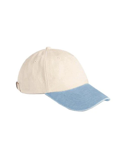 Beechfield Contrast Peak Vintage Cap - Image 7