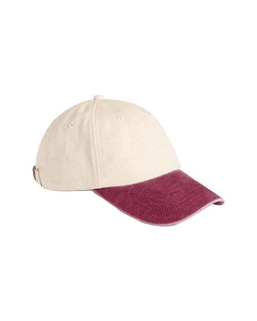Beechfield Contrast Peak Vintage Cap - Image 8