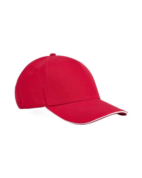 Beechfield Earthaware Classic Organic 5 Panel Cap - Sandwich Peak - Image 5