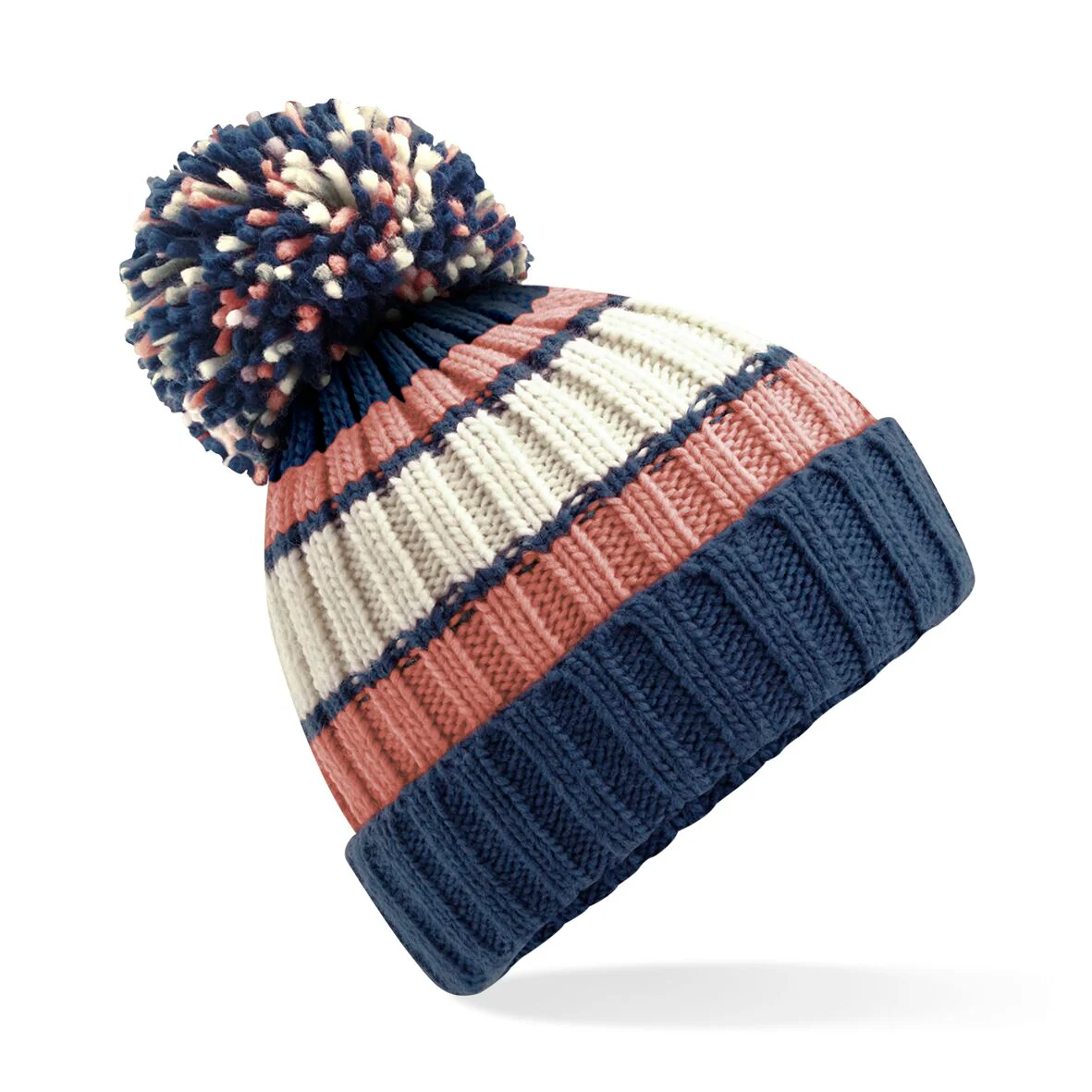 Beechfield Hygge Striped Beanie - Image 6