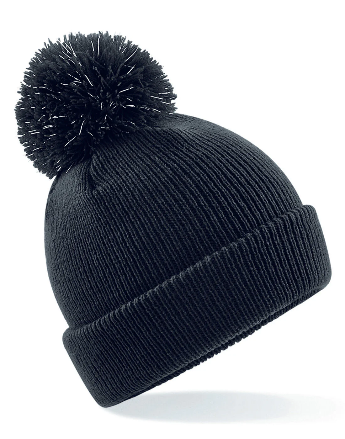 Beechfield Junior Reflective Bobbie Beanie - Image 3