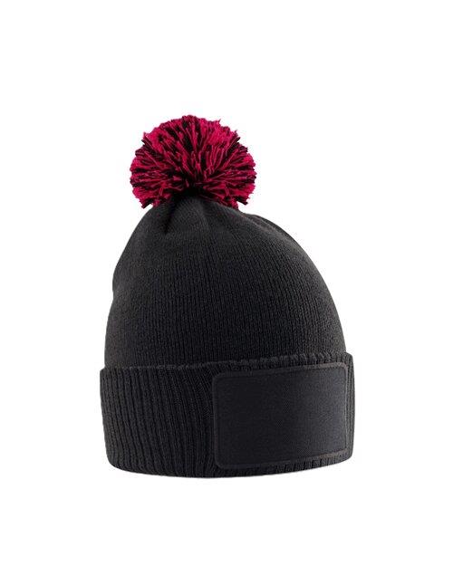Beechfield Kids Snowstar Patch Beanie - Image 2