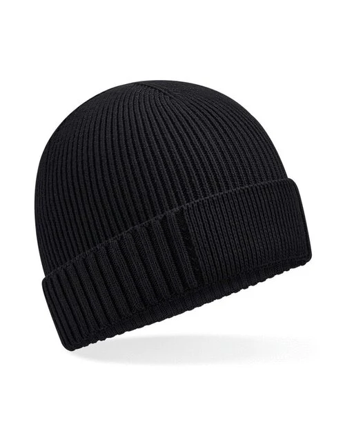 Beechfield Organic Cotton Patch Beanie - Image 2