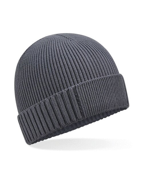 Beechfield Organic Cotton Patch Beanie - Image 3
