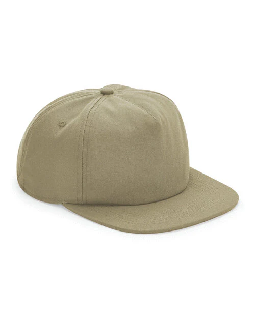 Beechfield Organic Cotton Unstructured 5 Panel Cap - Image 3
