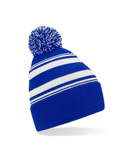 Beechfield Striped Fan Beanie - Image 4