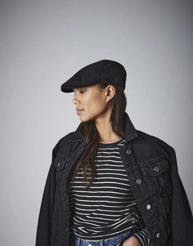 Beechfield Vintage Flat Cap - Image 2