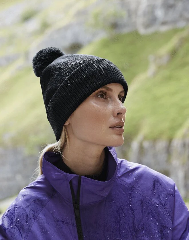 Beechfield Water Repllent Thermal Snowstar Beanie - Image 2