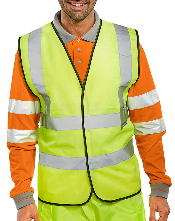 Beeswift Beeswift  EN ISO 20471 Vest (Bulk Pack) - [CLEARANCE]