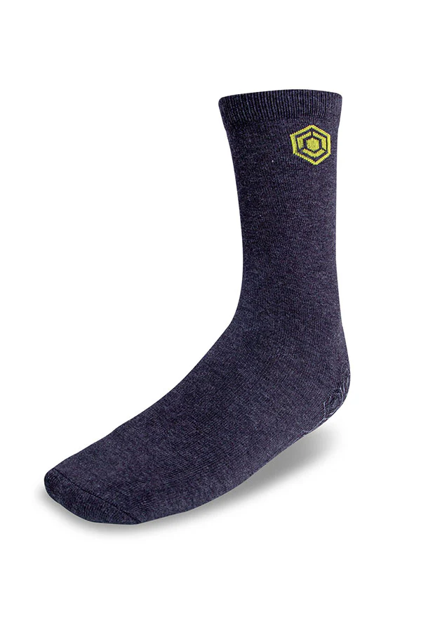 Beeswift Work Sock Plain Grey Large Sz 9/12 - (Pack of 10)
