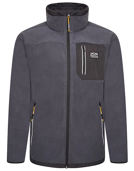 JCB-Workwear Ear Jcb Workwear Trade Fleece Jacket Full Zip