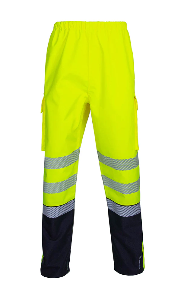 Deltic Beeswift Hi-Vis Two-Tone Ripstop Breathable And Waterproof Rail Overtrouser - Image 2