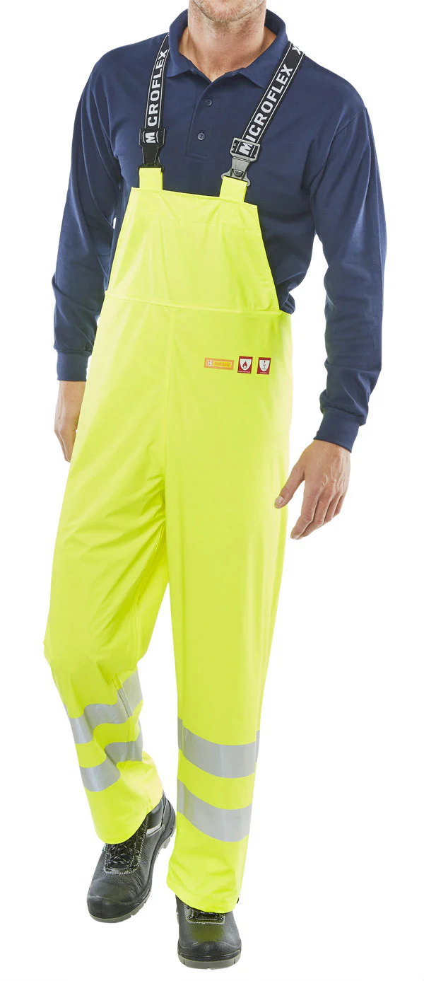 Beeswift Fire Retardant Anti-Static Bib